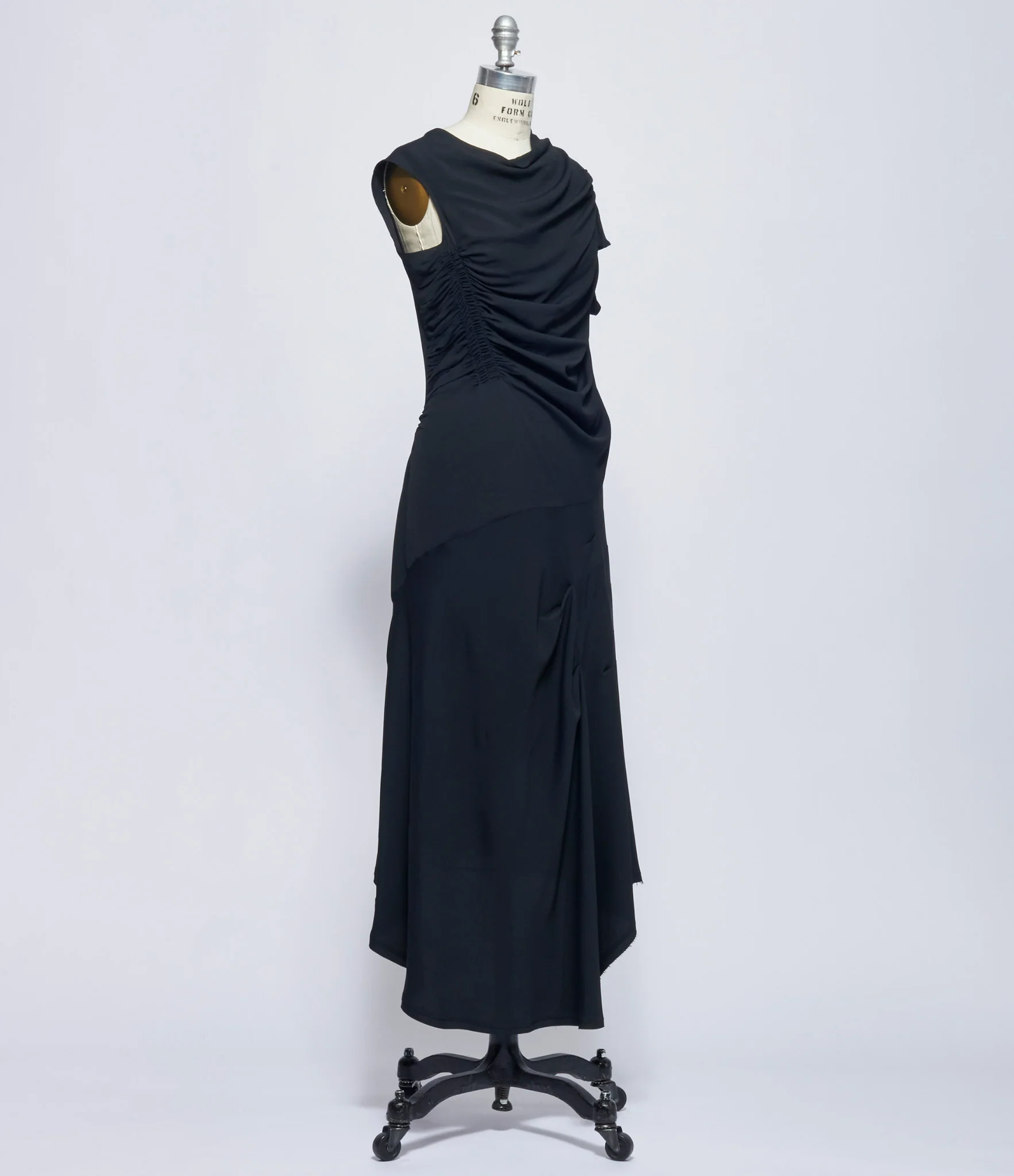 Marc Le Bihan Womens Noir Robe Tim Burton Longue - Image 3