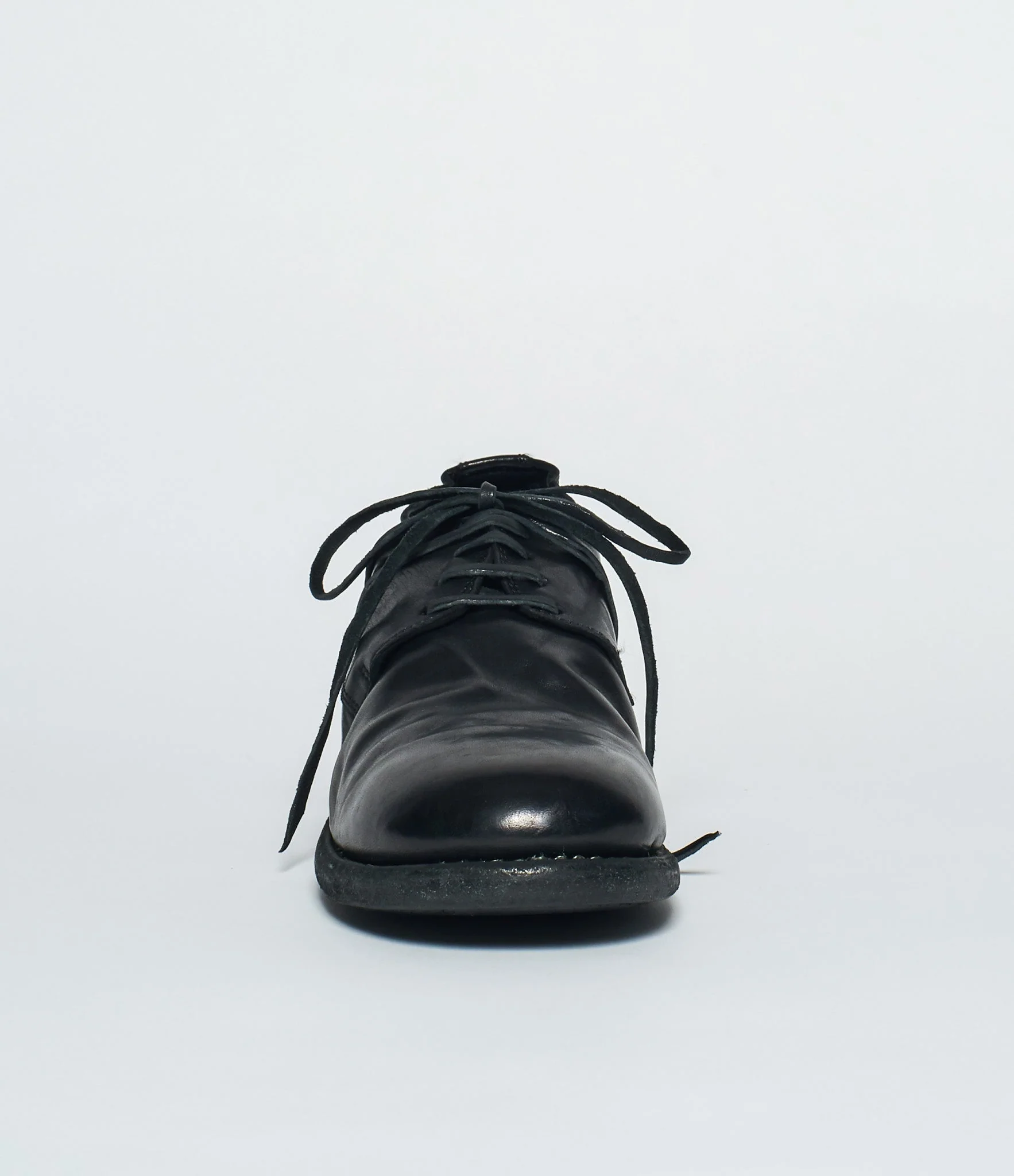 Guidi 792 Black Baby Calf Full Grain Derby - Image 3