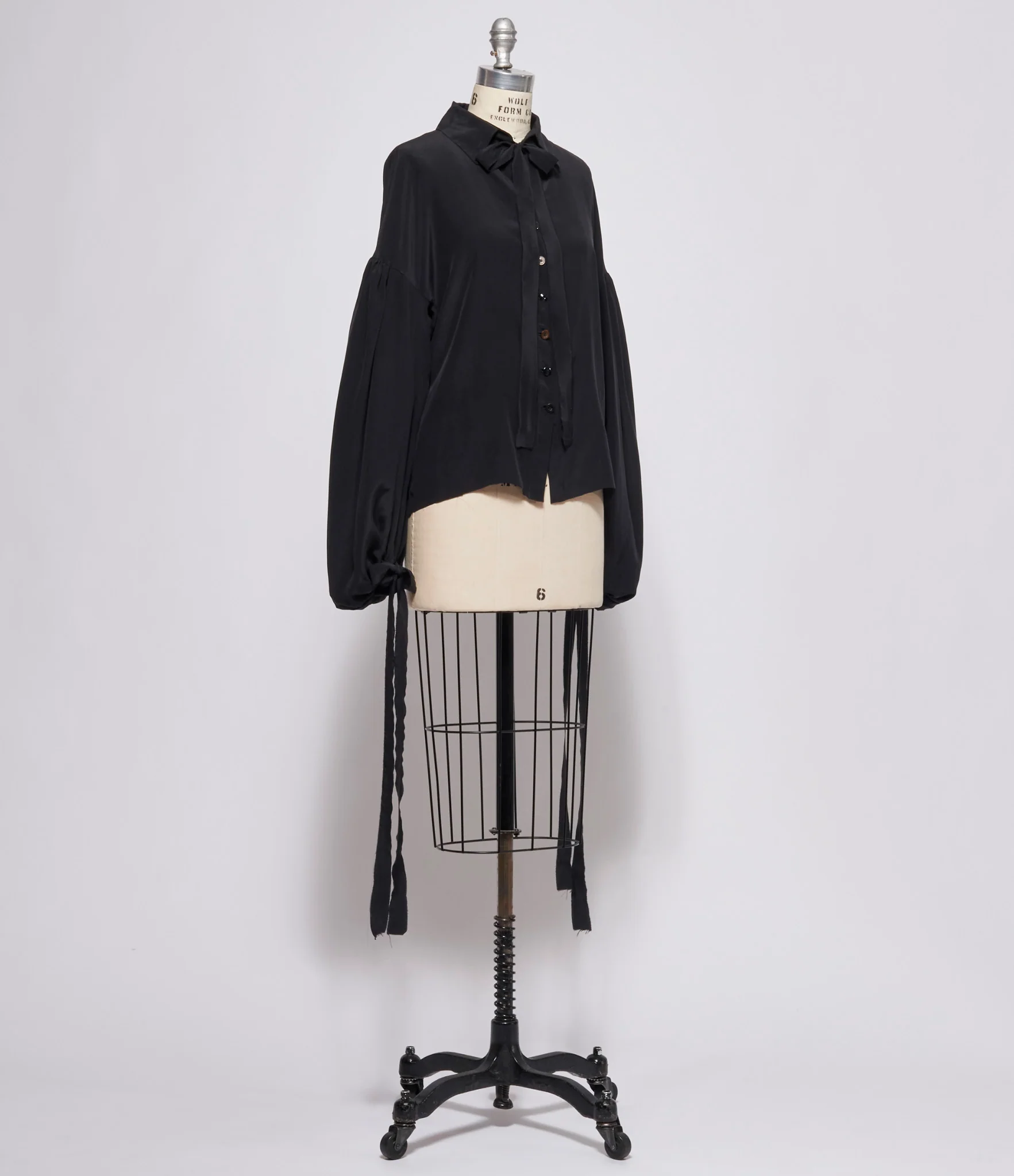 Archivio J.M. Ribot Womens Tie Blouse - Image 3