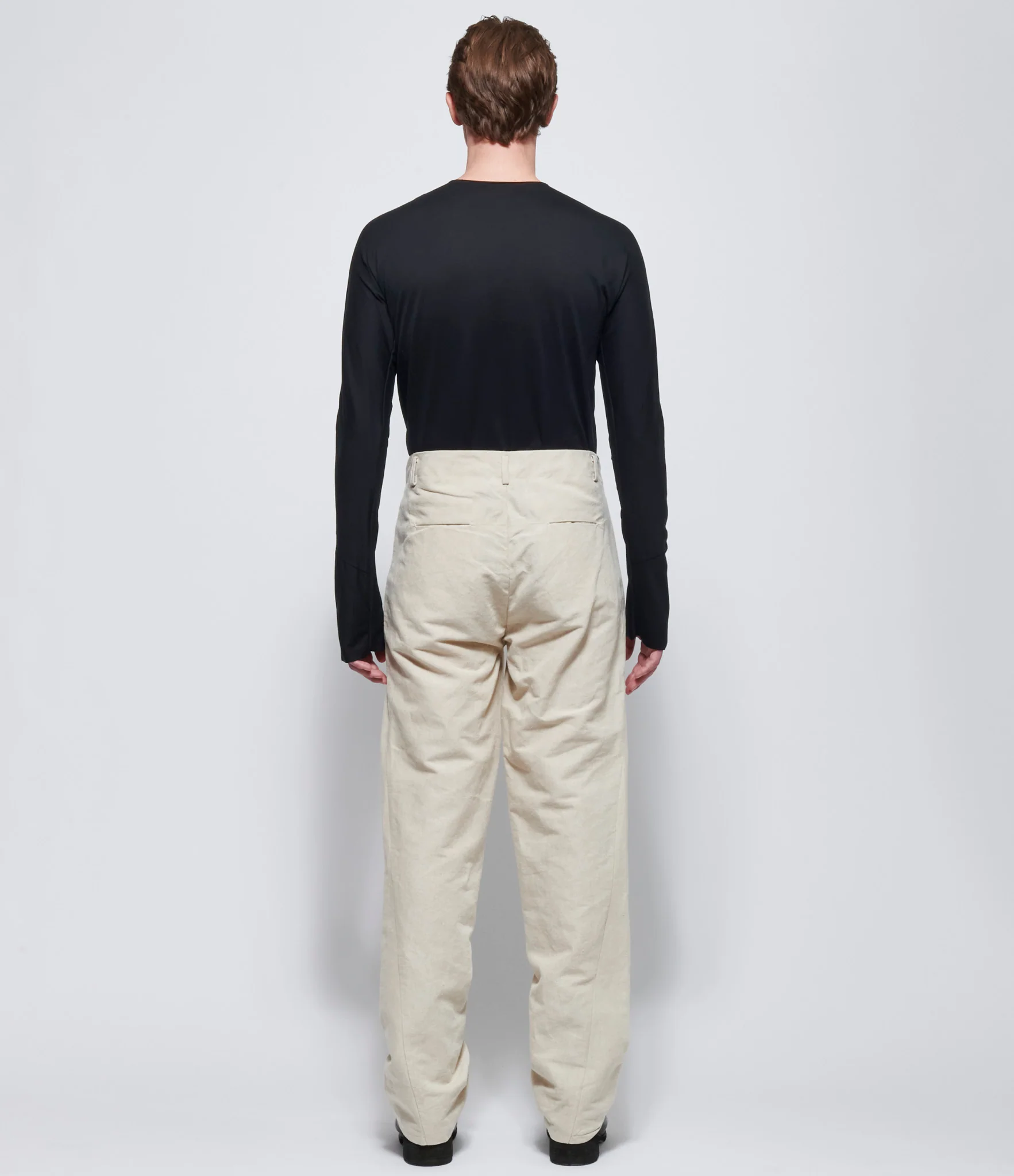 m.a+ Mens Natural 4 Pocket Straight Pants - Image 3