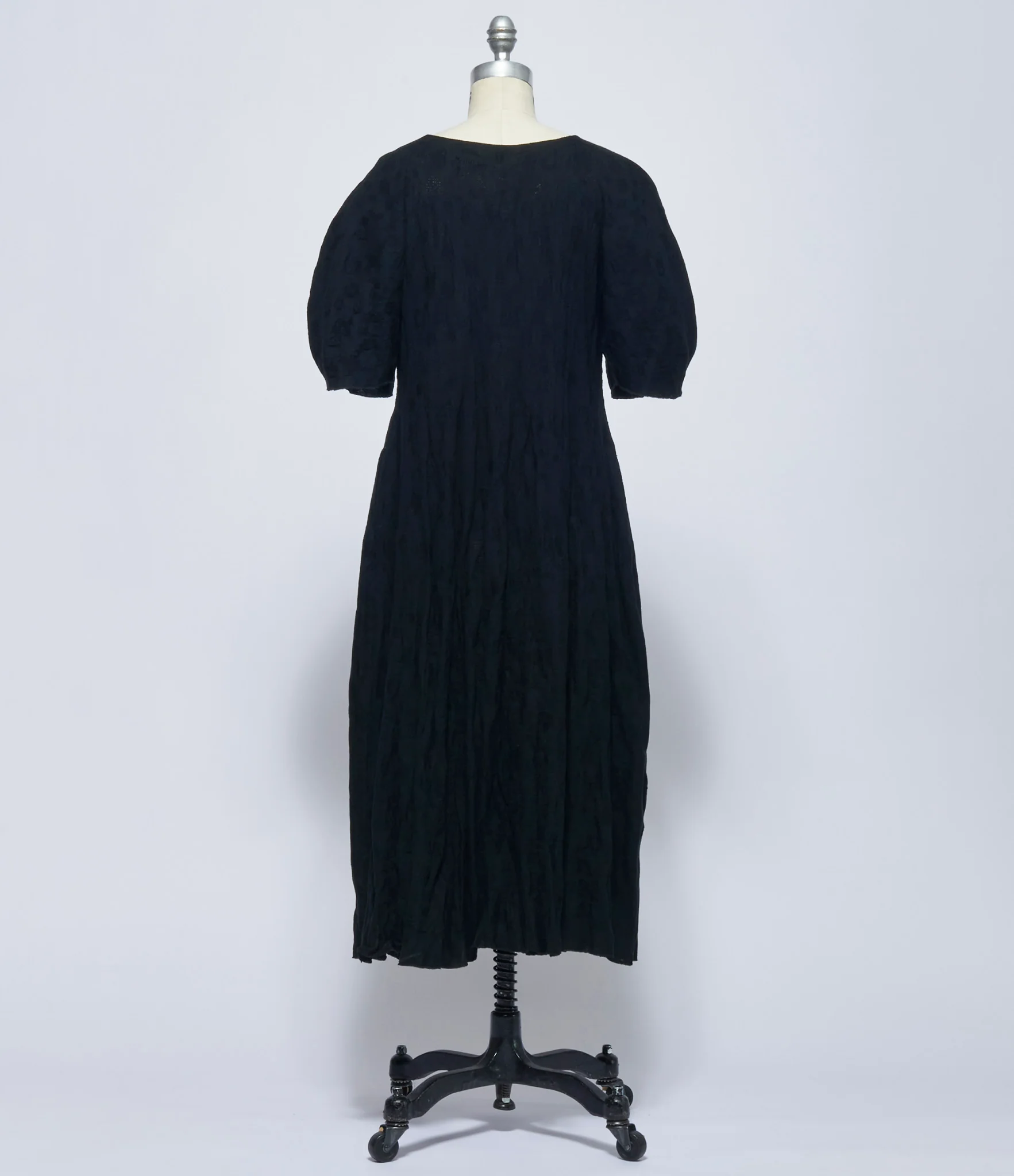 SS26 Boboutic Womens Black Painting Tapestry Dress - Image 3