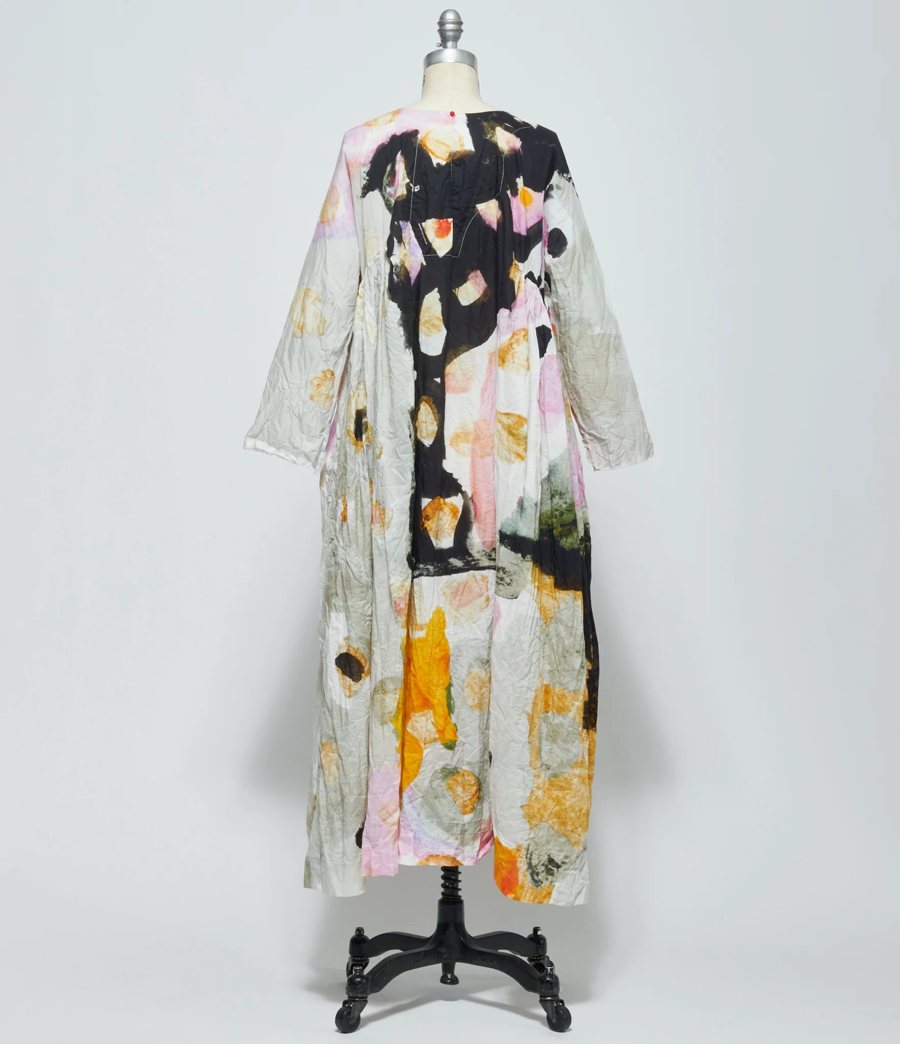 SS26 Daniela Gregis Womens Abito Dress Newpride Ma 140 Lavato Disegno Coccinella Sabbia - Image 3
