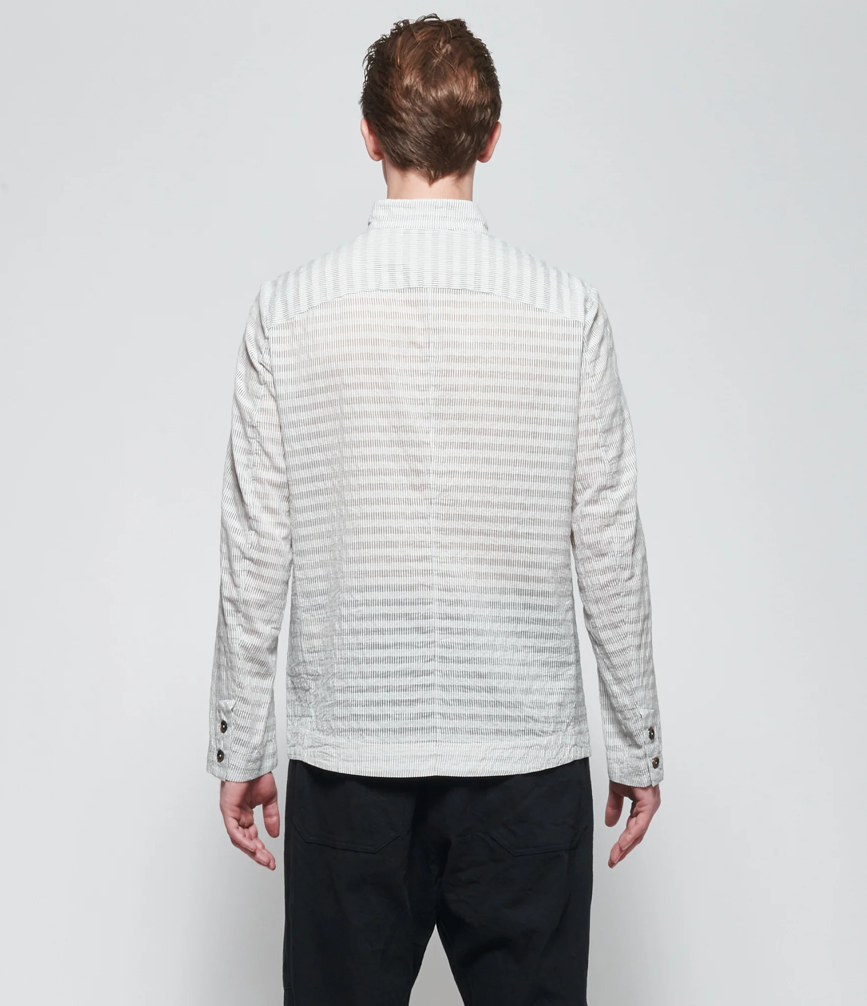 SS26 Forme d'Expression Mens White Ray Shirt - Image 3