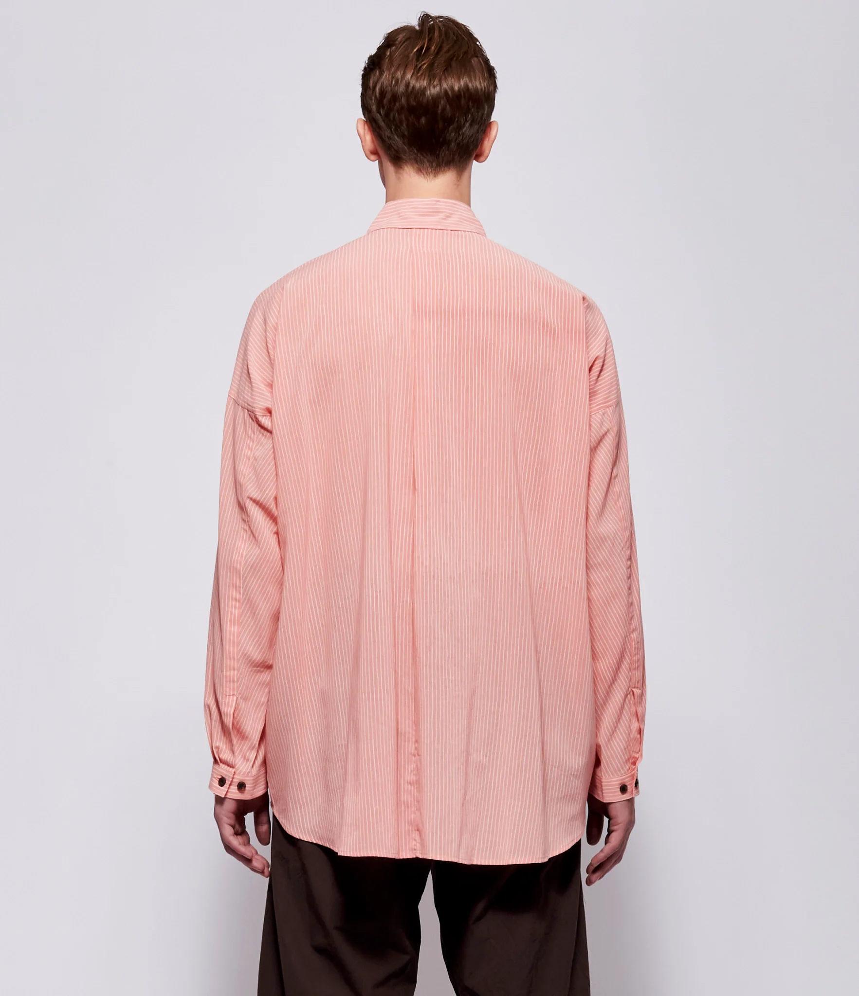 SS26 Jan Jan Van Essche Mens Madder Pink Shirt #100 - Image 3