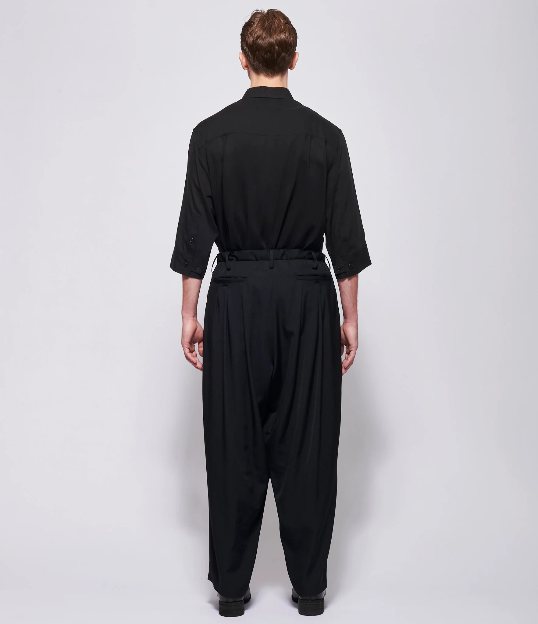 SS26 Yohji Yamamoto Mens 12 Tucks Pants - Image 3
