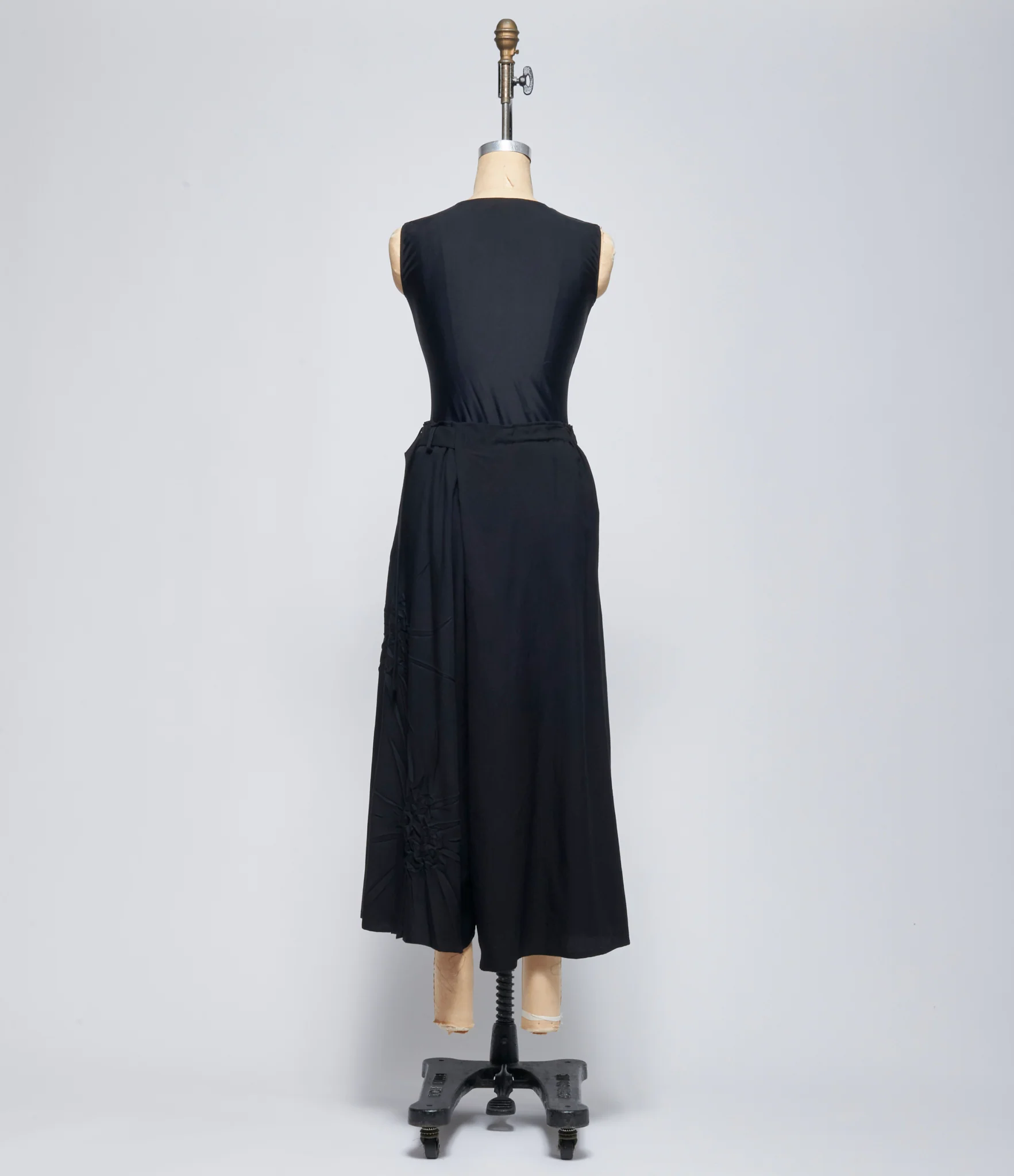 SS26 Yohji Yamamoto Womens R Wrap Skirt Pants - Image 4
